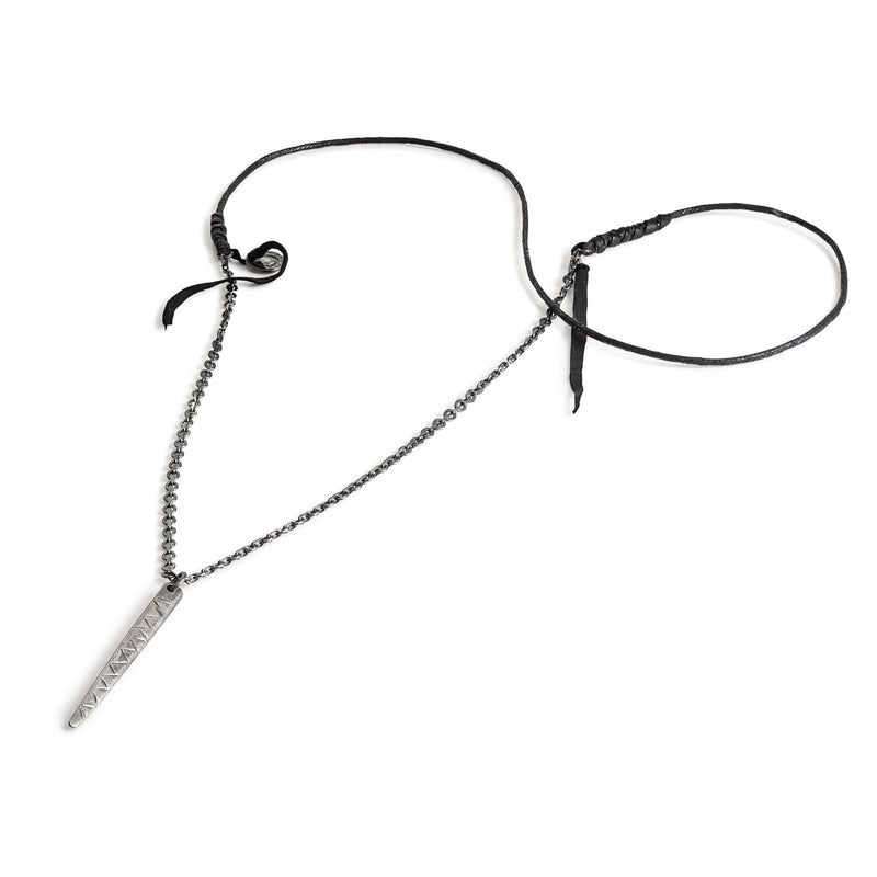 Arrowhead Silver Necklace - Eclectiker