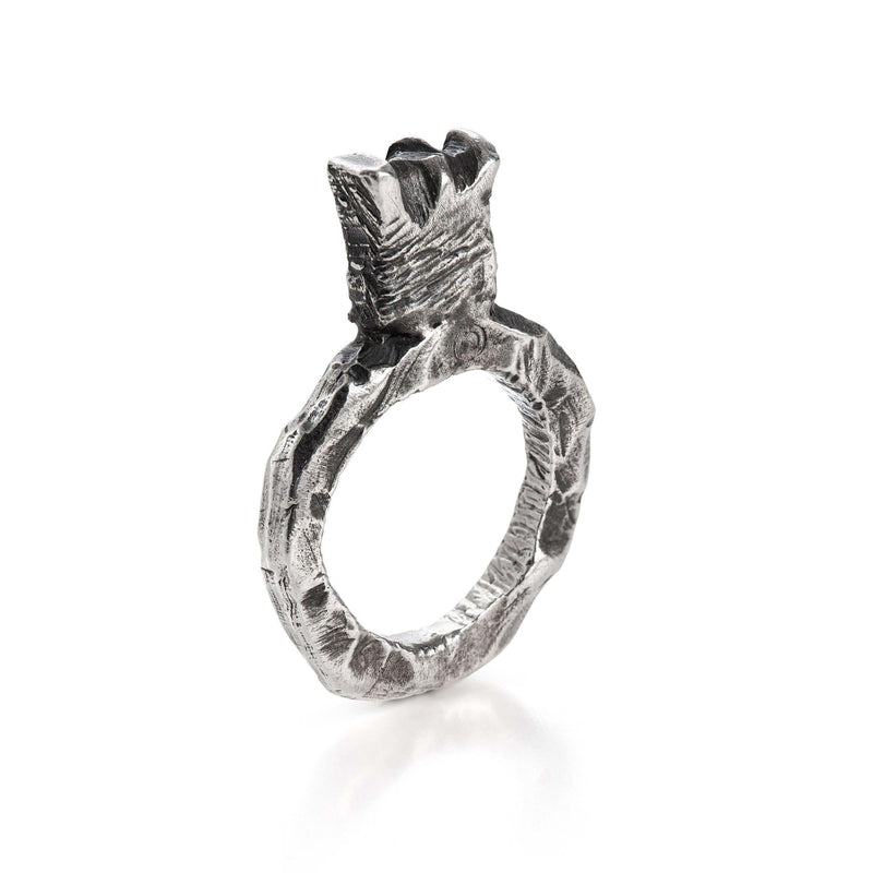 Crown Sterling Silver Ring - Eclectiker