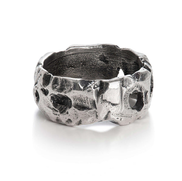 Obliterate Sterling Silver Ring - Eclectiker